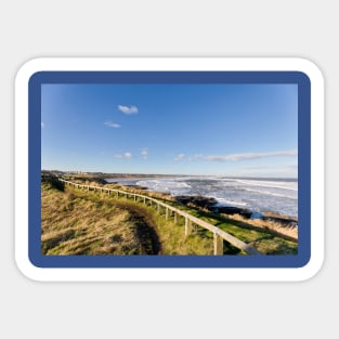 January Sunshine on Rocky Island Sticker